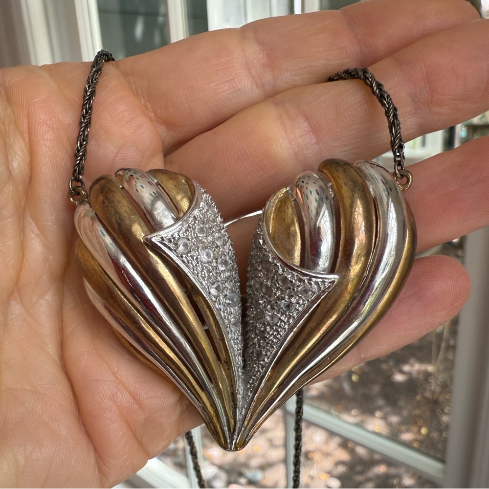 Vintage heart necklace